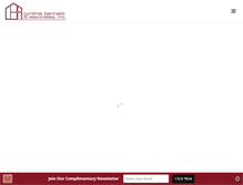 Tablet Screenshot of cynthiabennett.com